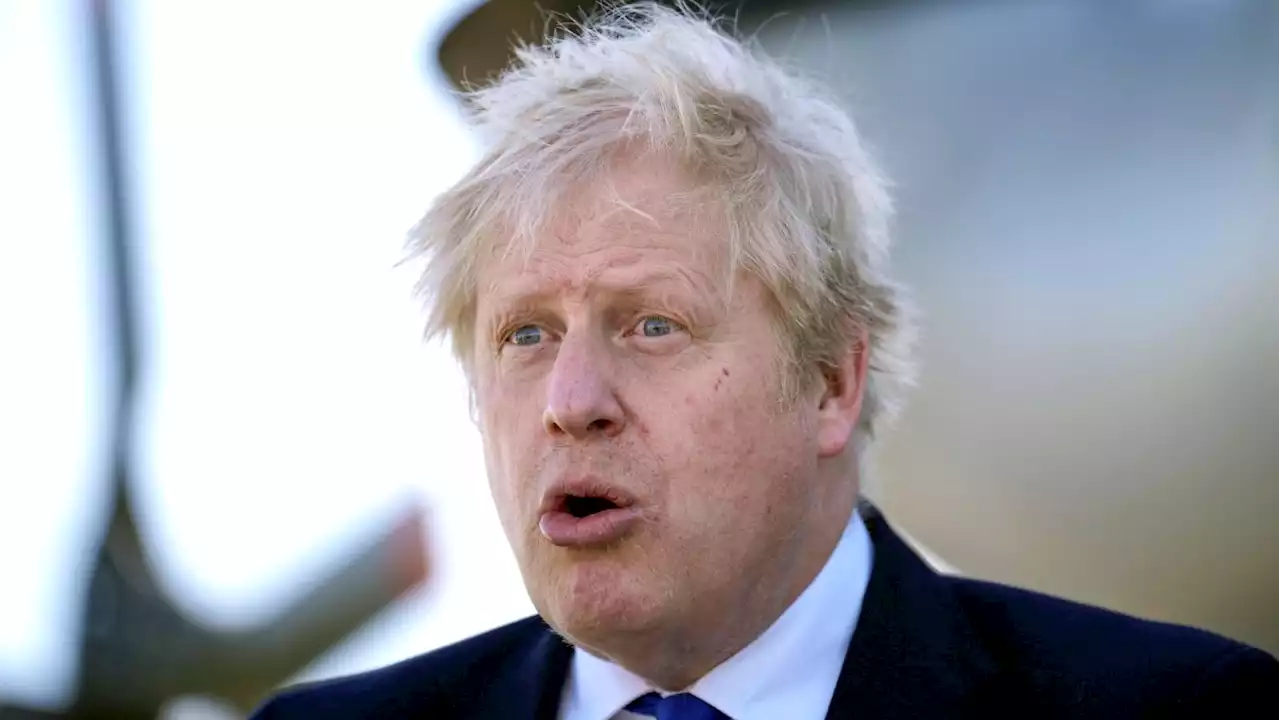 British Prime Minister Boris Johnson Banned From Russia Over Ukraine Support