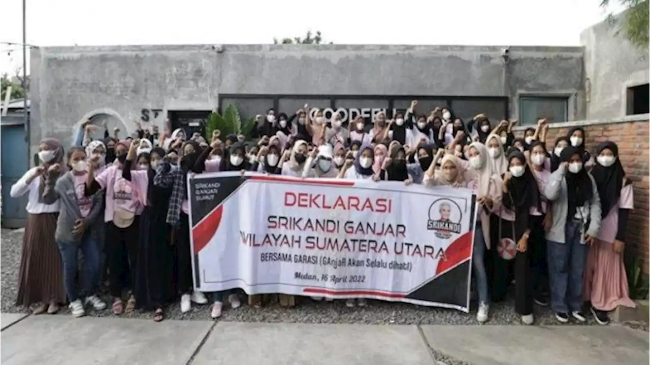 Pro Perempuan dan Anak, Srikandi di Sumut Dukung Ganjar Nyapres