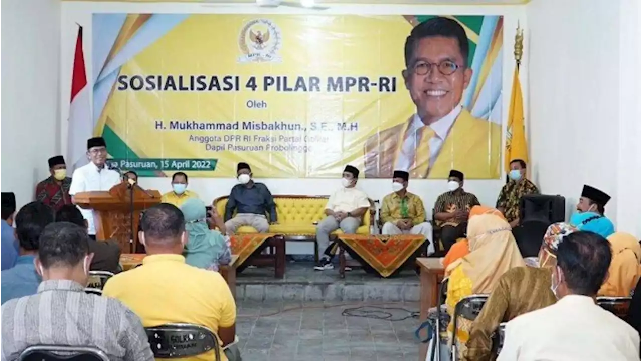 Sosialisasi 4 Pilar Misbakhun Bilang Golkar Kawal Pemilu Sesuai Jadwal