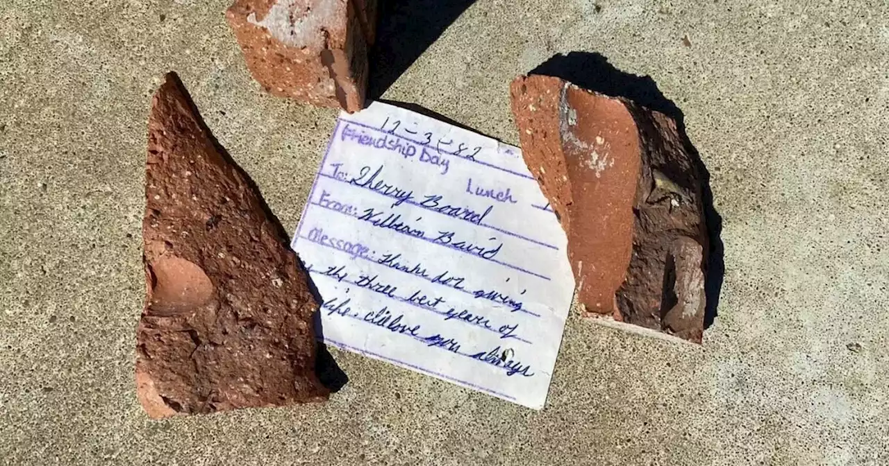 'It's a miracle': Love note returned to high school sweethearts in Dawson Springs