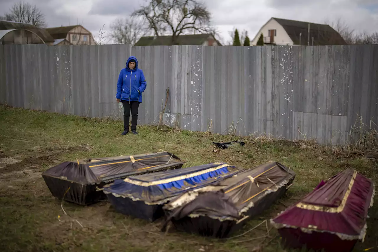 'This land is in blood': A Ukraine village digs up the dead