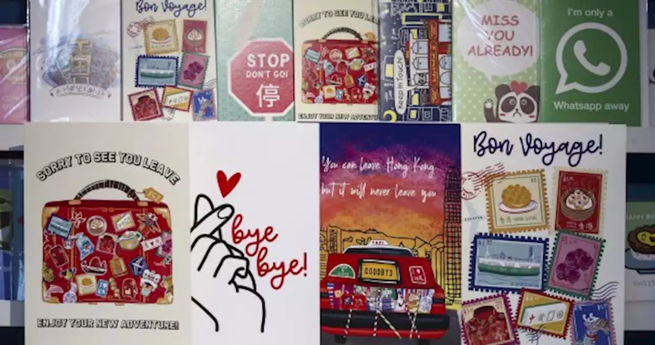 ‘Goodbye and good luck’: Why Hong Kong farewell souvenirs are becoming hot items