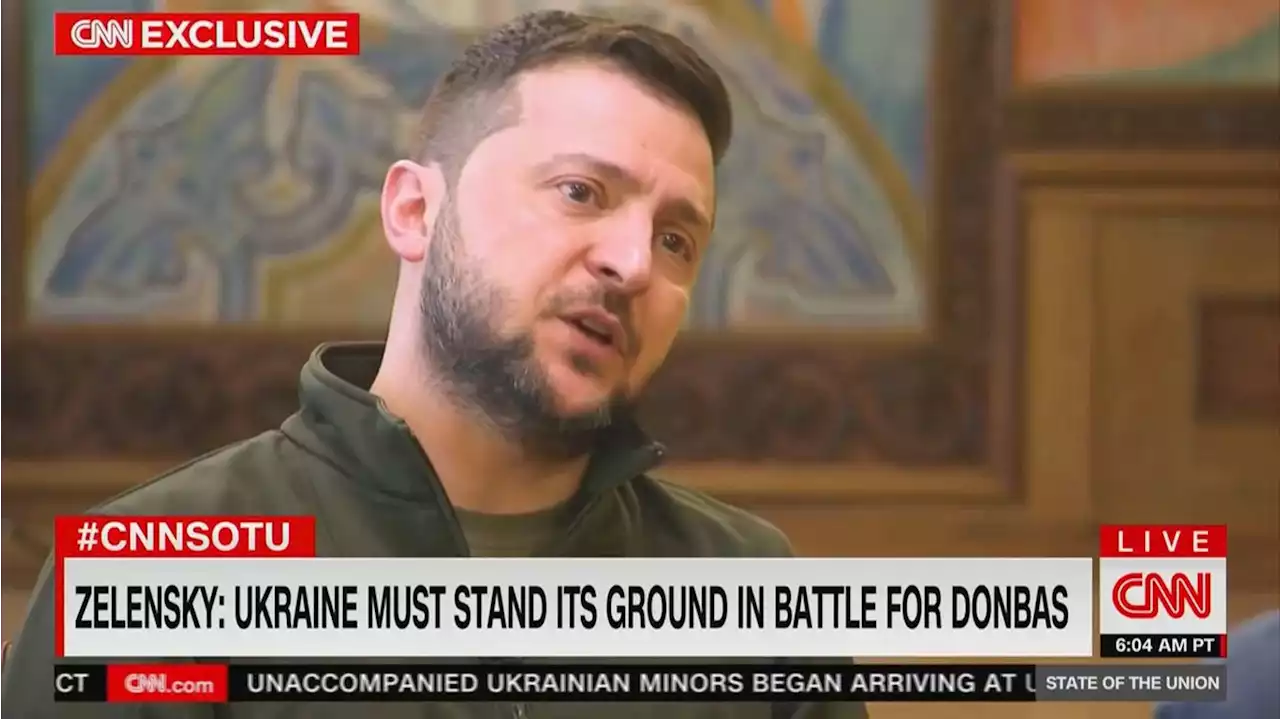 Zelensky: 'The battle for Donbas is very important'