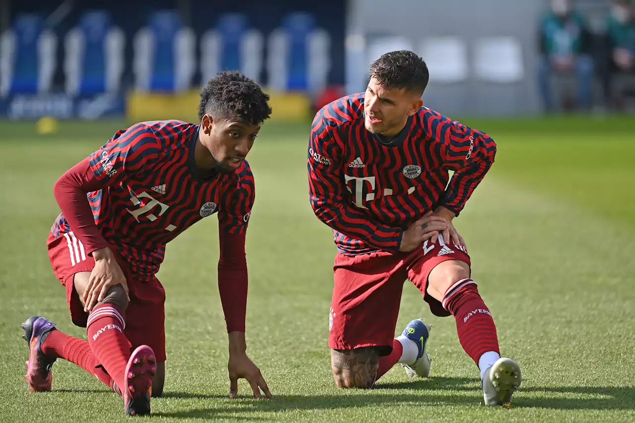 FC Bayern: Hernandez und Coman fehlen gegen Bielefeld