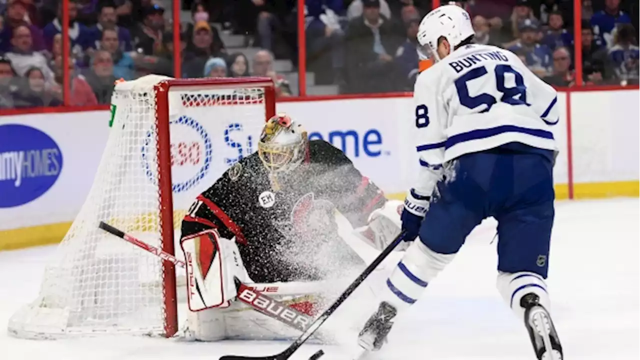 Mark Giordano sends Maple Leafs past Senators 5-4 in overtime