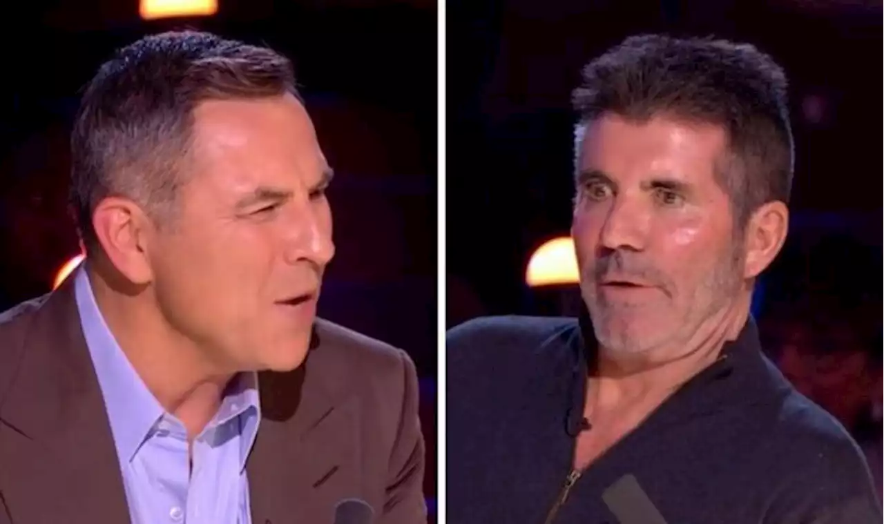 'Sorry for having an opinion!' BGT's David Walliams and Simon Cowell clash over critiques