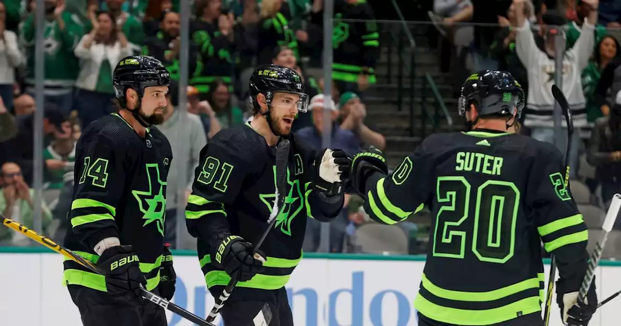 With postseason approaching, Stars take care of business vs. floundering Sharks