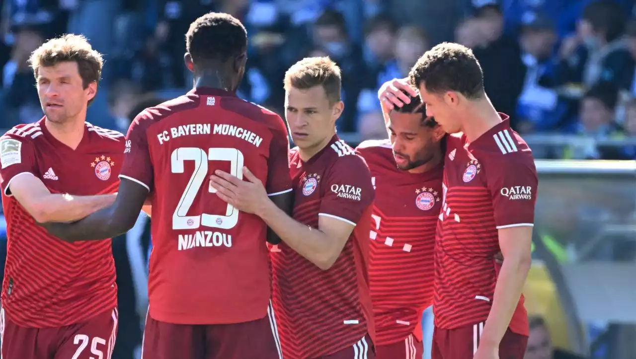 Fußball-Bundesliga: FC Bayern siegt souverän in Bielefeld – Sorgen um Arminias Fabian Kunze