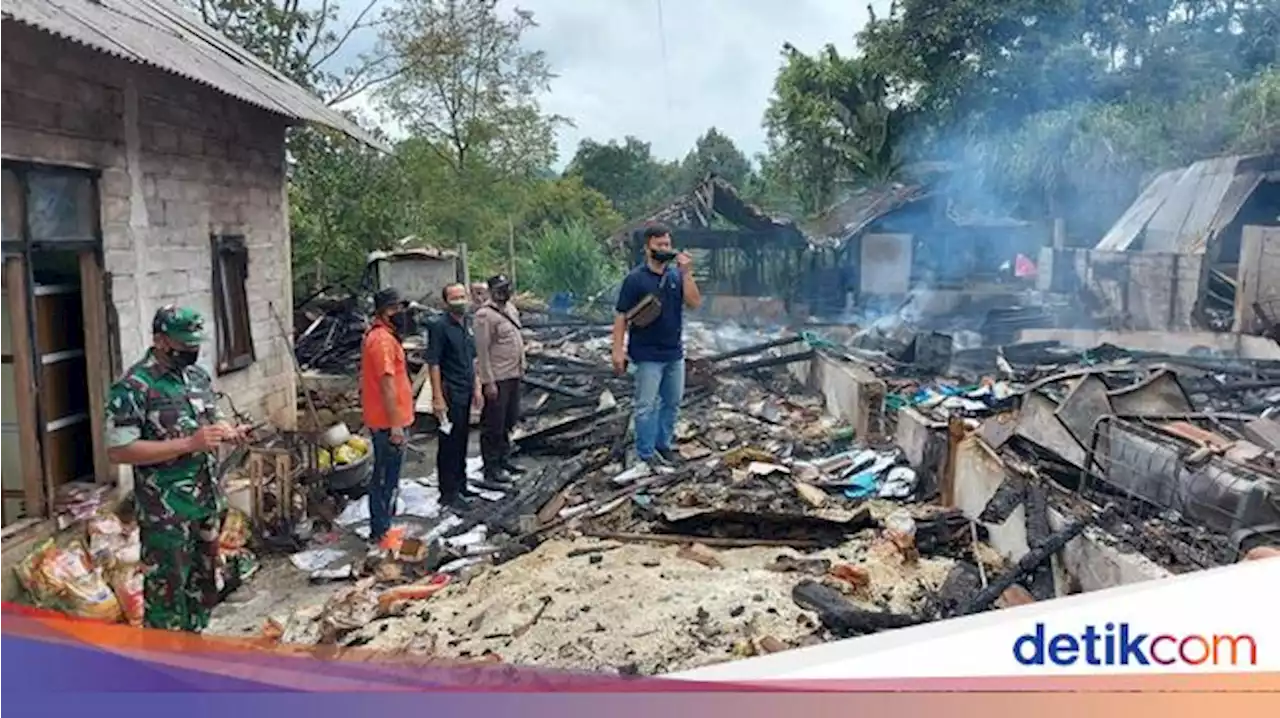 Rumah Pedagang Kembang Api di Tulungagung Terbakar, 5 Motor Hangus