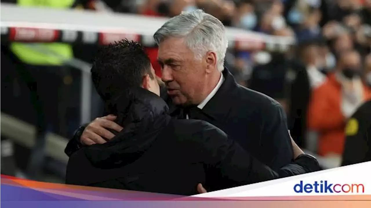 Ancelotti Tanggapi Xavi soal Beda Filosofi Barcelona dan Madrid