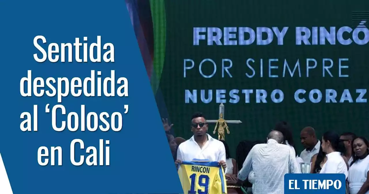 Al son del Pacífico, Freddy Rincón se fue al cielo de los ídolos del fútbol