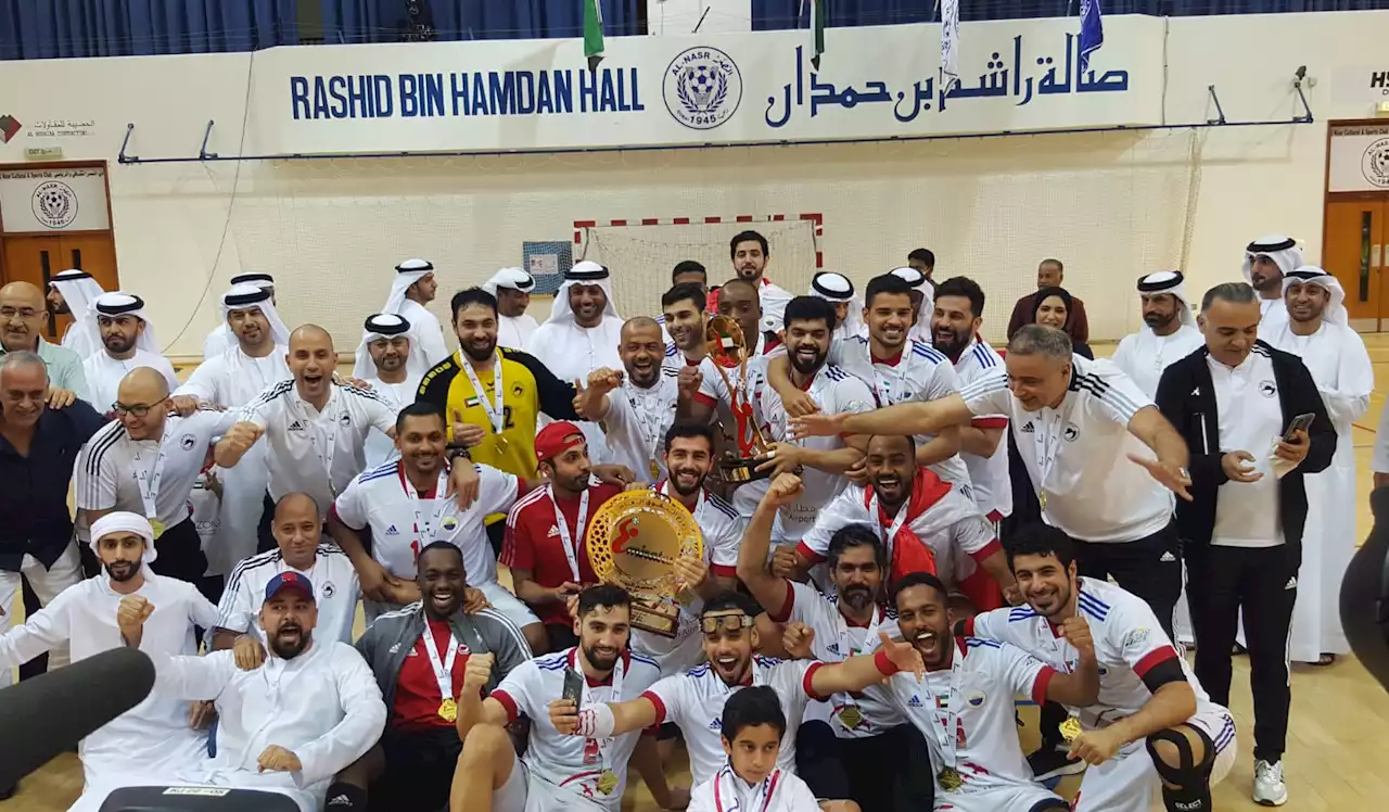 الشارقة يتوج بطلاً لكأس اليد للمرة التاسعة