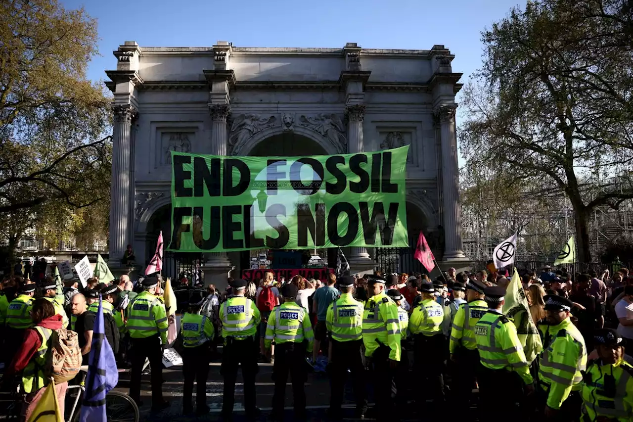 Extinction Rebellion: 213 arrested after protests hit London