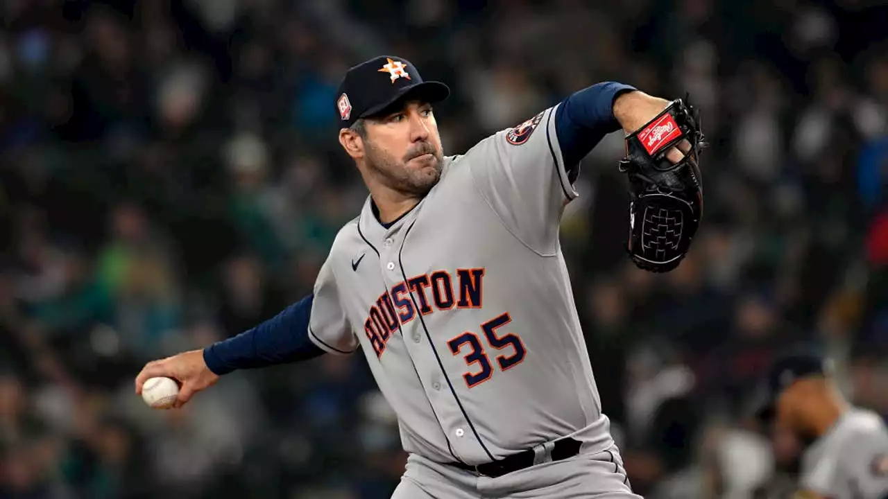 The Seattle Mariners and Houston Astros play on Sunday with the three-game series tied 1-1