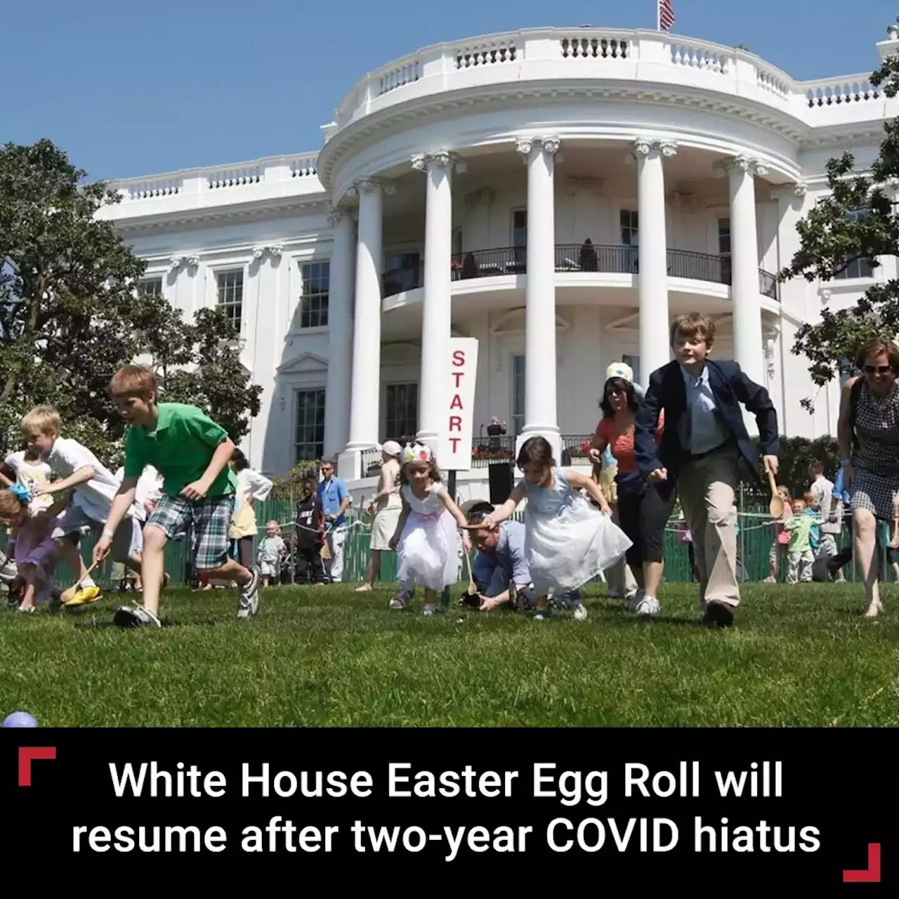 White House Easter Egg Roll returns after 2-year, COVID-induced hiatus