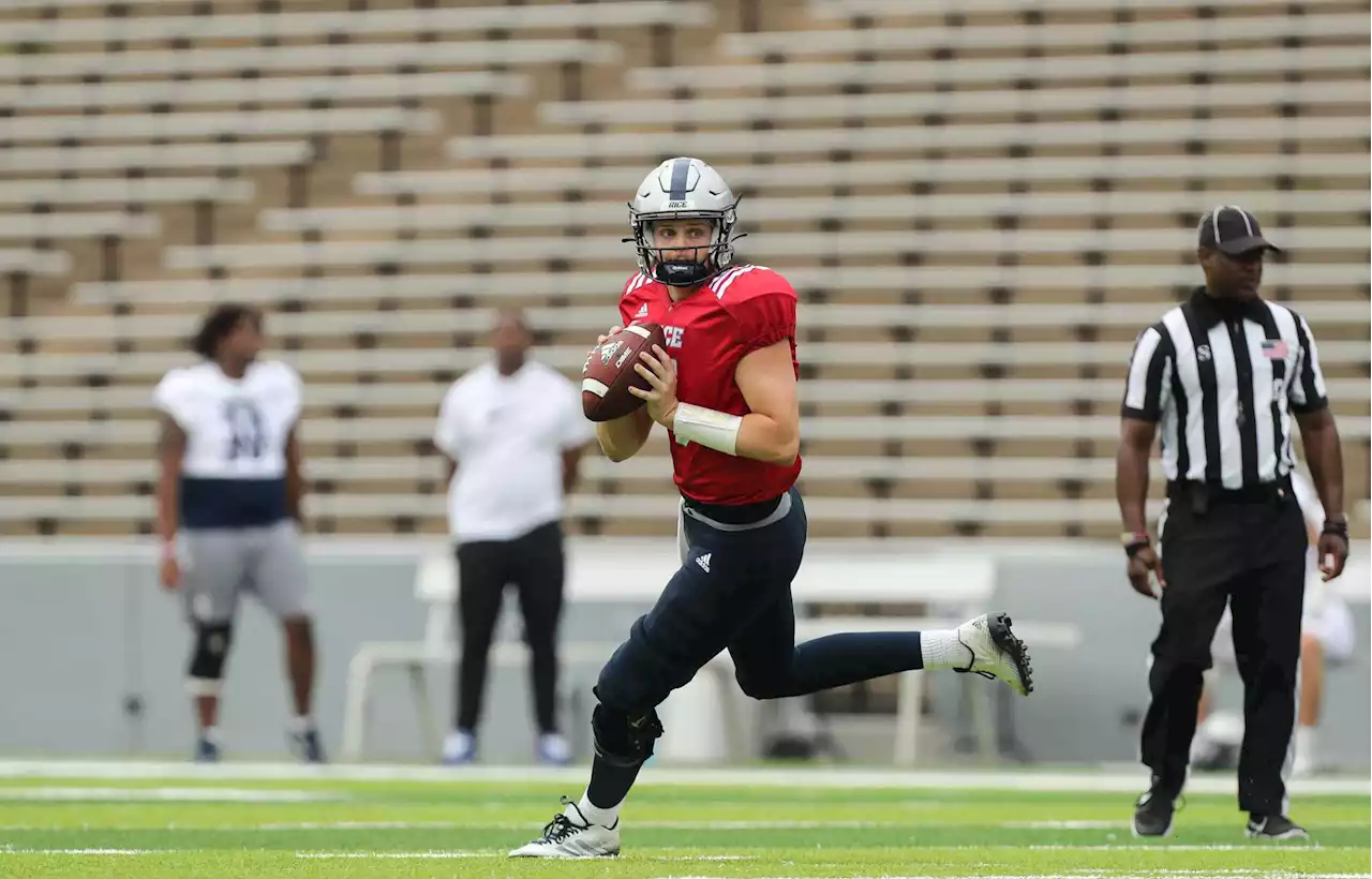 Better picture of Rice’s offense emerges during football spring game