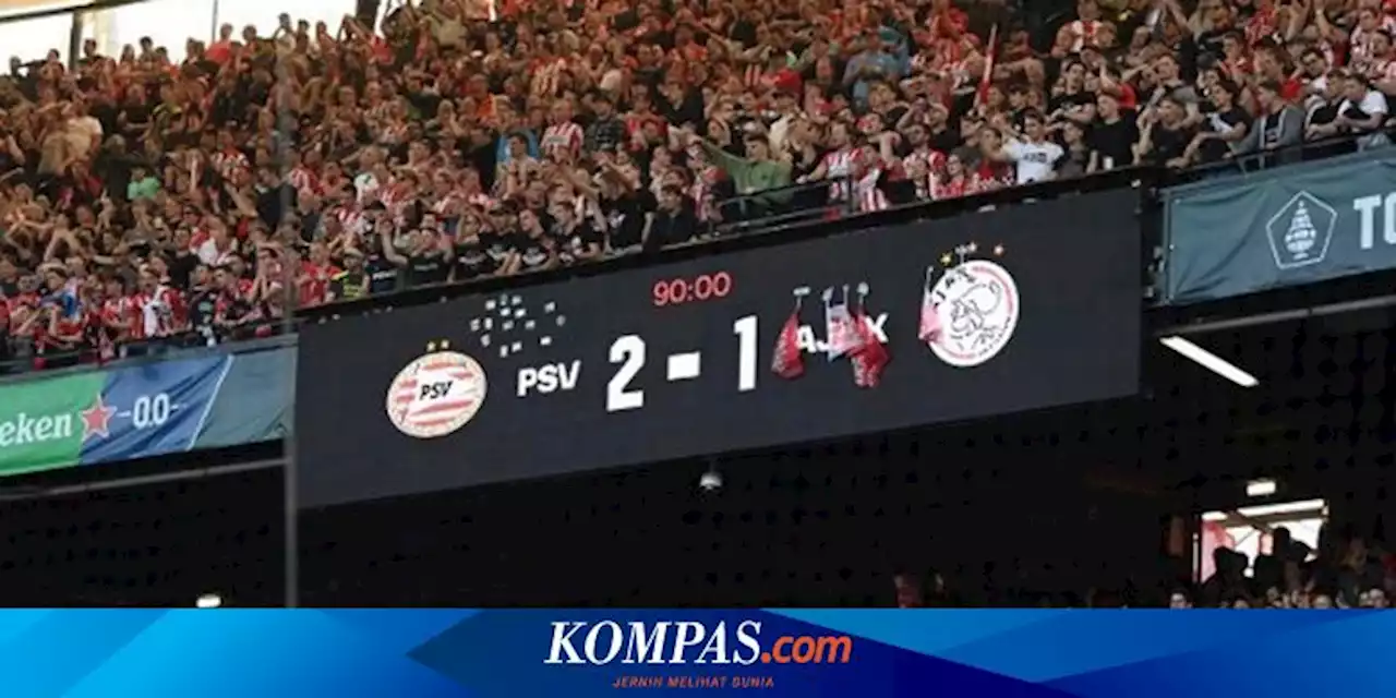 Hasil Final Piala Belanda: 2 Gol dalam 2 Menit Benamkan Ajax, PSV Juara