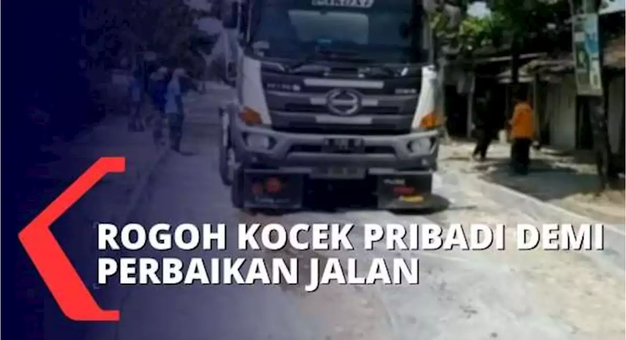 Jalan Rusak Tak Kunjung Diperbaiki, Crazy Rich Grobogan Rogoh Kocak Rp2,8 Miliar untuk Perbaikan!