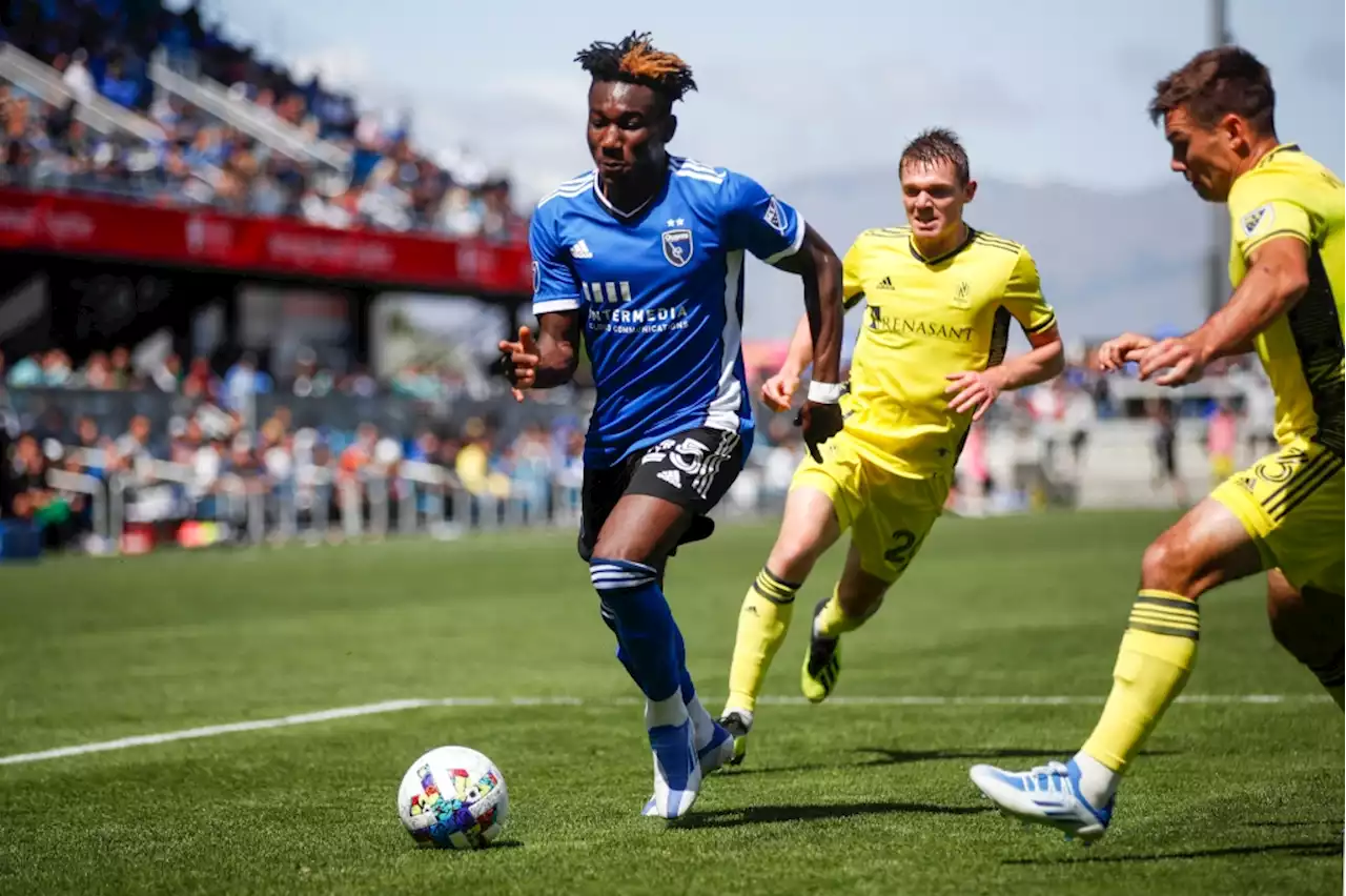 Photos: San Jose Earthquakes tie Nashville 2-2