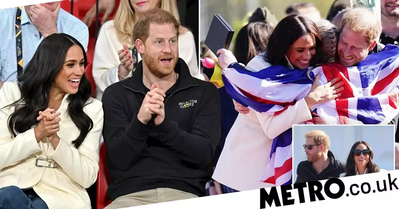 Meghan and Harry embrace British athletes as Invictus Games get underway