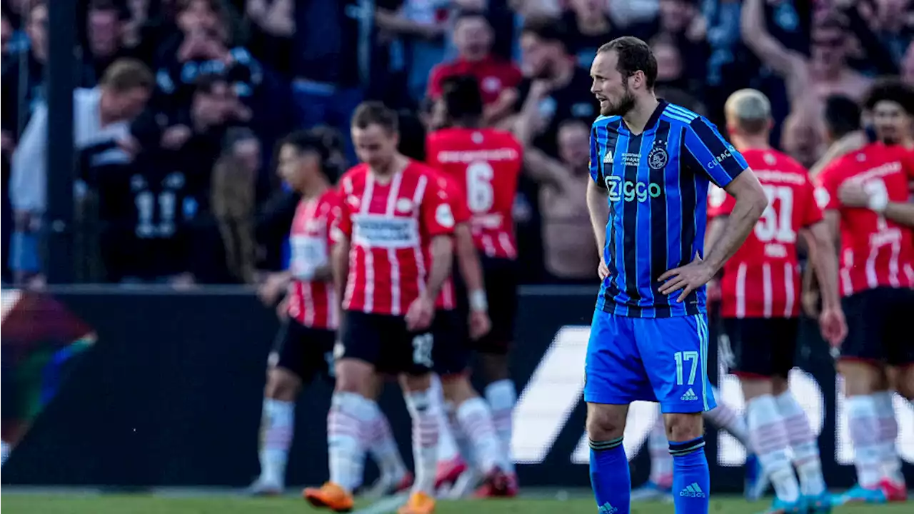 Ajax geeft beker in enerverende finale uit handen tegen PSV