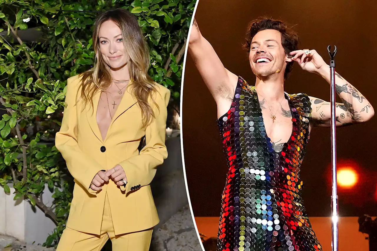 Olivia Wilde dances, cheers on Harry Styles during 2022 Coachella set