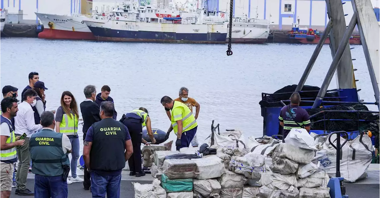 Five arrested in cocaine bust off Spain's Canary Islands