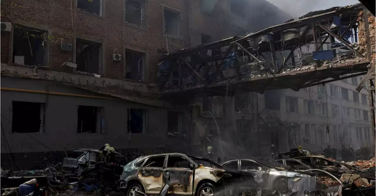 Shelling kills five, injures 13 in Kharkiv city centre, broadcaster reports