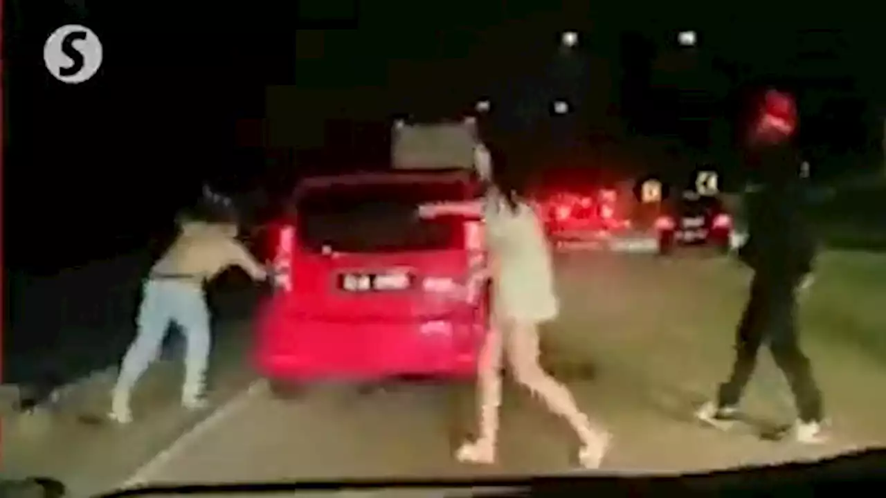 Man ‘dragged away’ by car after four-vehicle collision, say cops