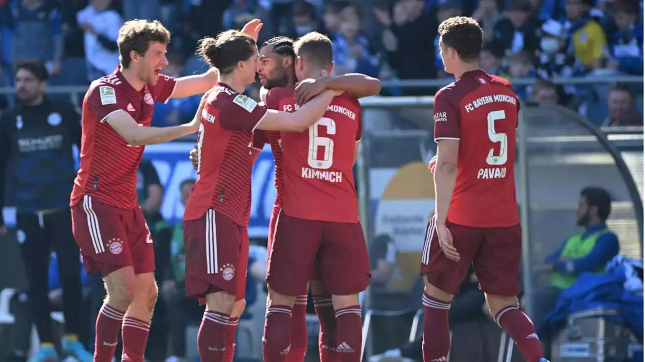 FC Bayern siegt klar in Bielefeld: Jetzt kann gegen den BVB das Meisterstück folgen