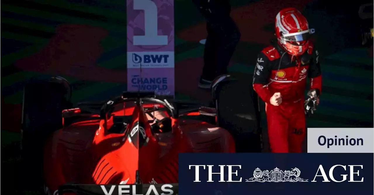 I’m a petrol head, but I’ll never go to the Melbourne grand prix