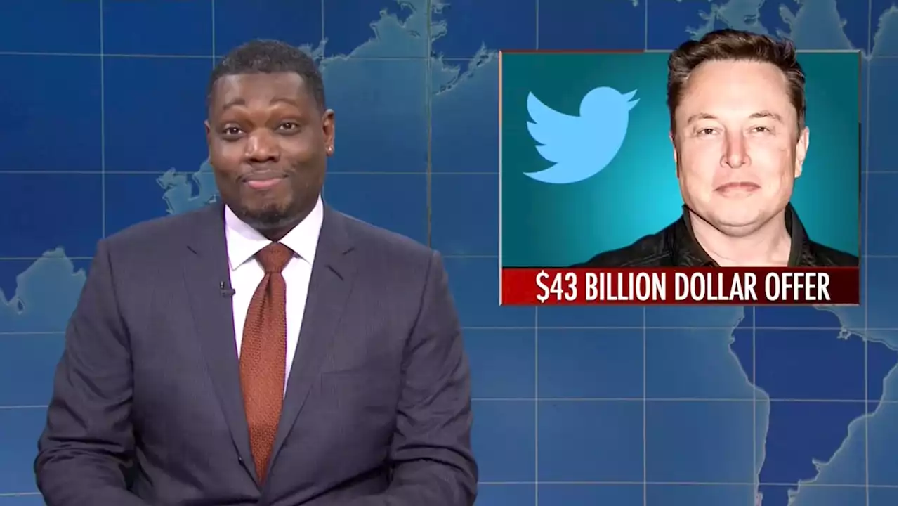 SNL’s Michael Che and Colin Jost Brutally Roast Elon Musk