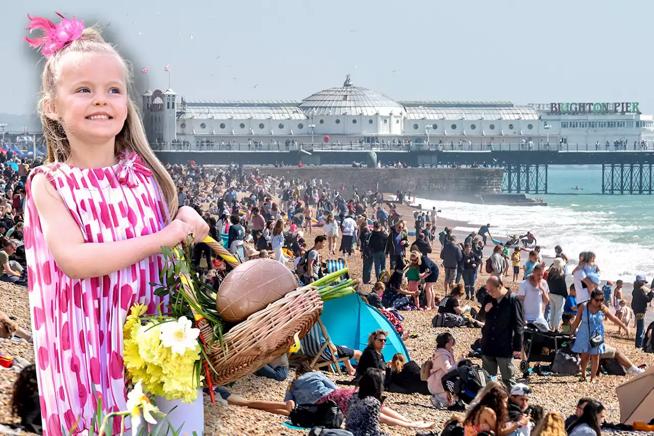 Brits enjoy last of Easter heatwave with 21C sunshine as temps dip tomorrow