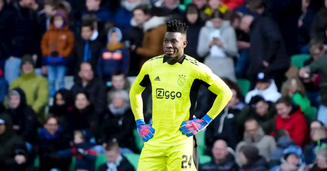 Onana zit helemaal niet in de Ajax-selectie voor bekerfinale tegen PSV