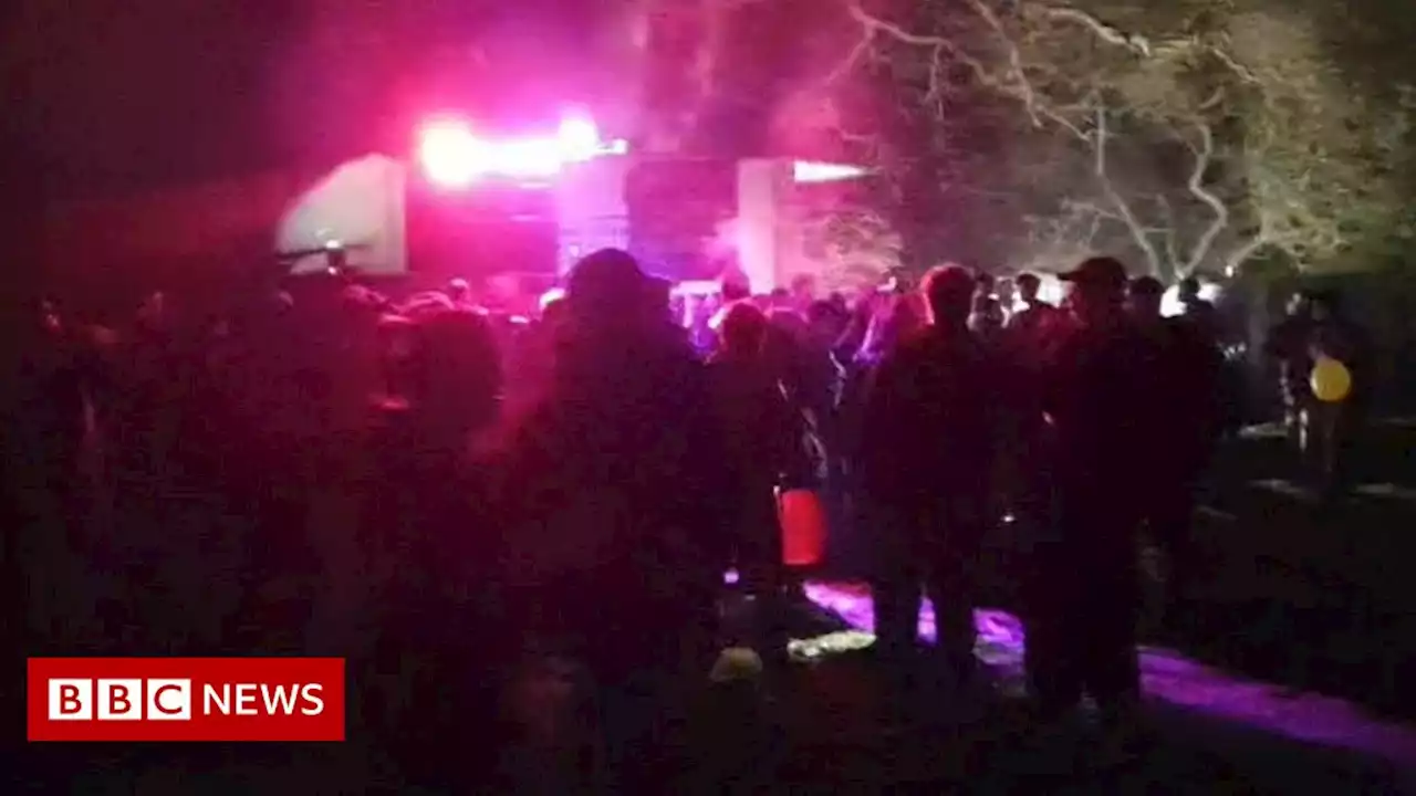 Police disperse illegal rave in Dorset village of East Lulworth