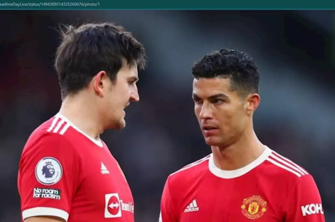 Bukti Cristiano Ronaldo Lebih Pantas Pakai Ban Kapten Man United Ketimbang Harry Maguire - Bolasport.com