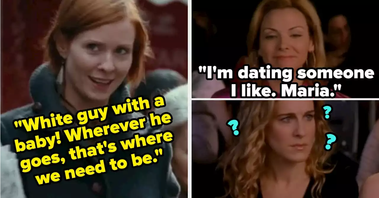 21 Problematic 'Sex And The City' Moments That Should Never, EVER Have Been Filmed In The First Place