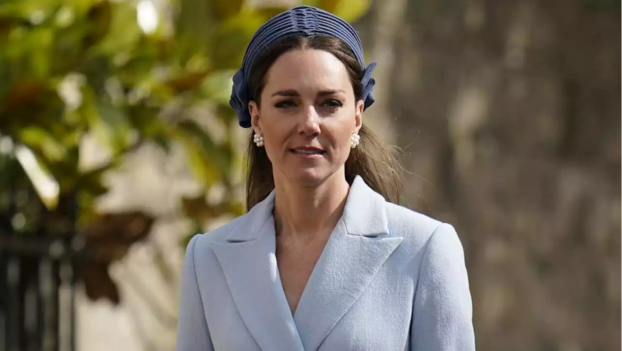 Kate Middleton toute en bleu pour Pâques : découvrez le détail de sa tenue complète