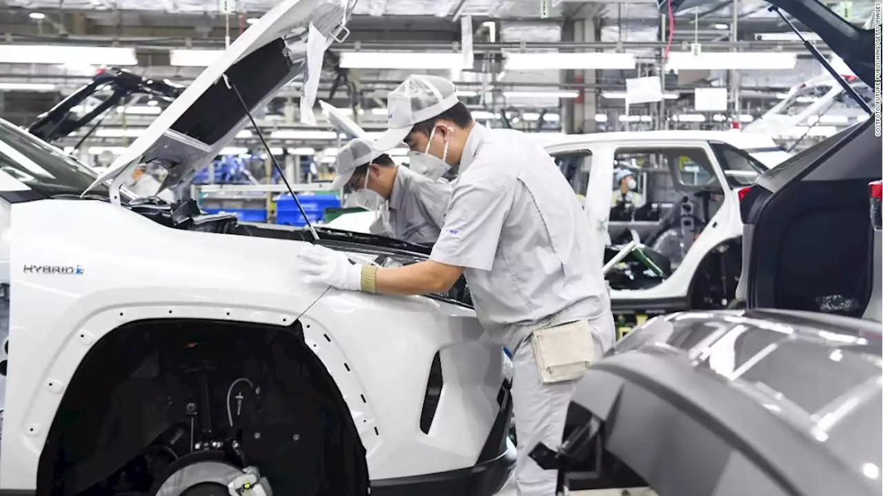 Toyota, Volkswagen and Tesla are bringing factories in China back on line