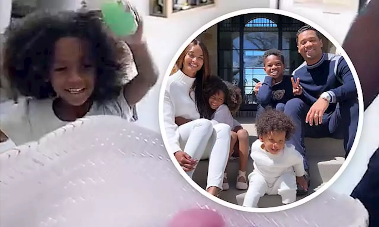 Ciara celebrates Easter with a new family photo and egg hunt