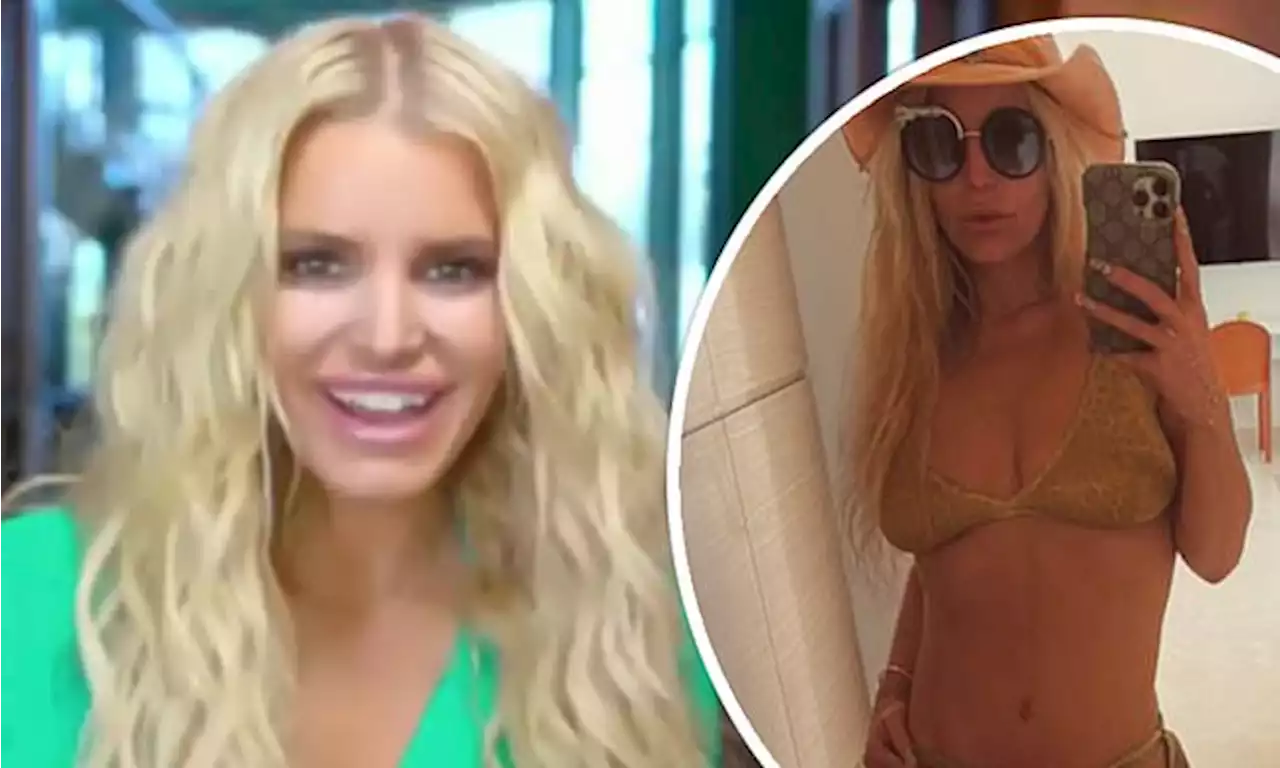 Jessica Simpson on fitting into a bikini after losing 100lbs