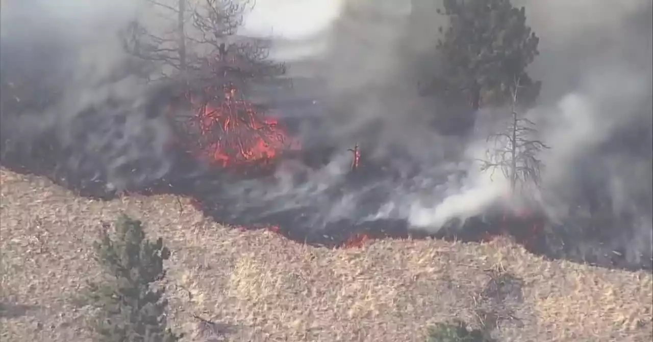 37E Fire burning in Larimer County fully contained