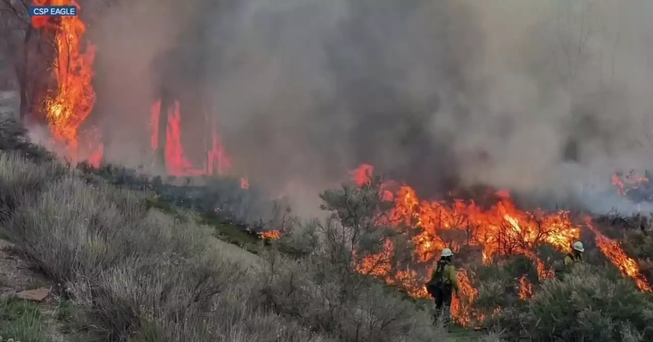 All evacuation orders in Duck Pond Fire near Gypsum downgraded; fire human caused