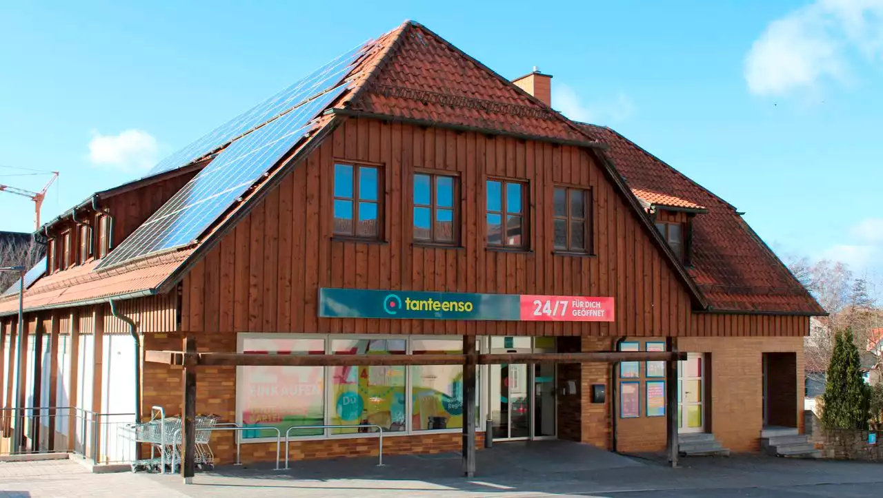 Der Supermarkt, der dem Dorf gehört