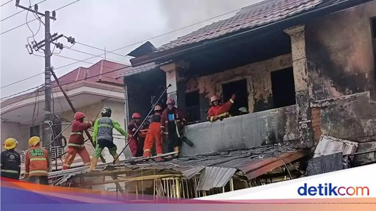 Tragis Sekeluarga di Samarinda Terjebak Kebakaran Maut Gegara Rumah Ditabrak