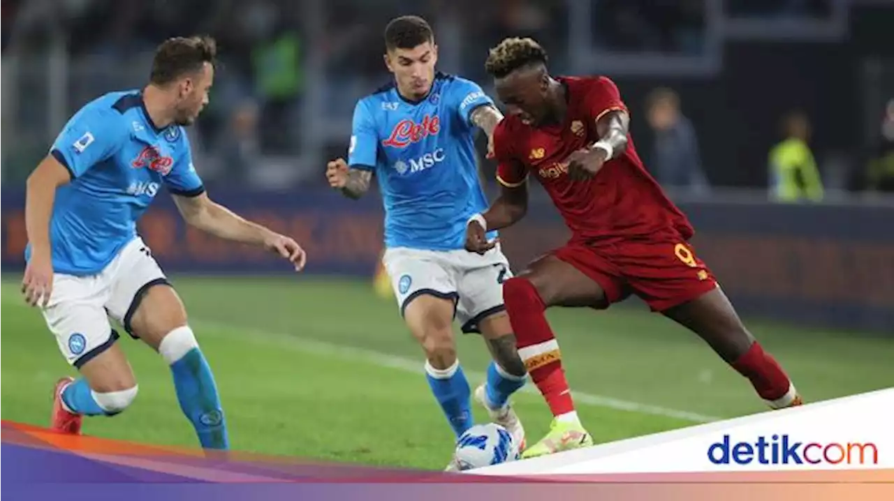 Link Live Streaming Napoli Vs AS Roma: Laga Sengit Tengah Malam Ini