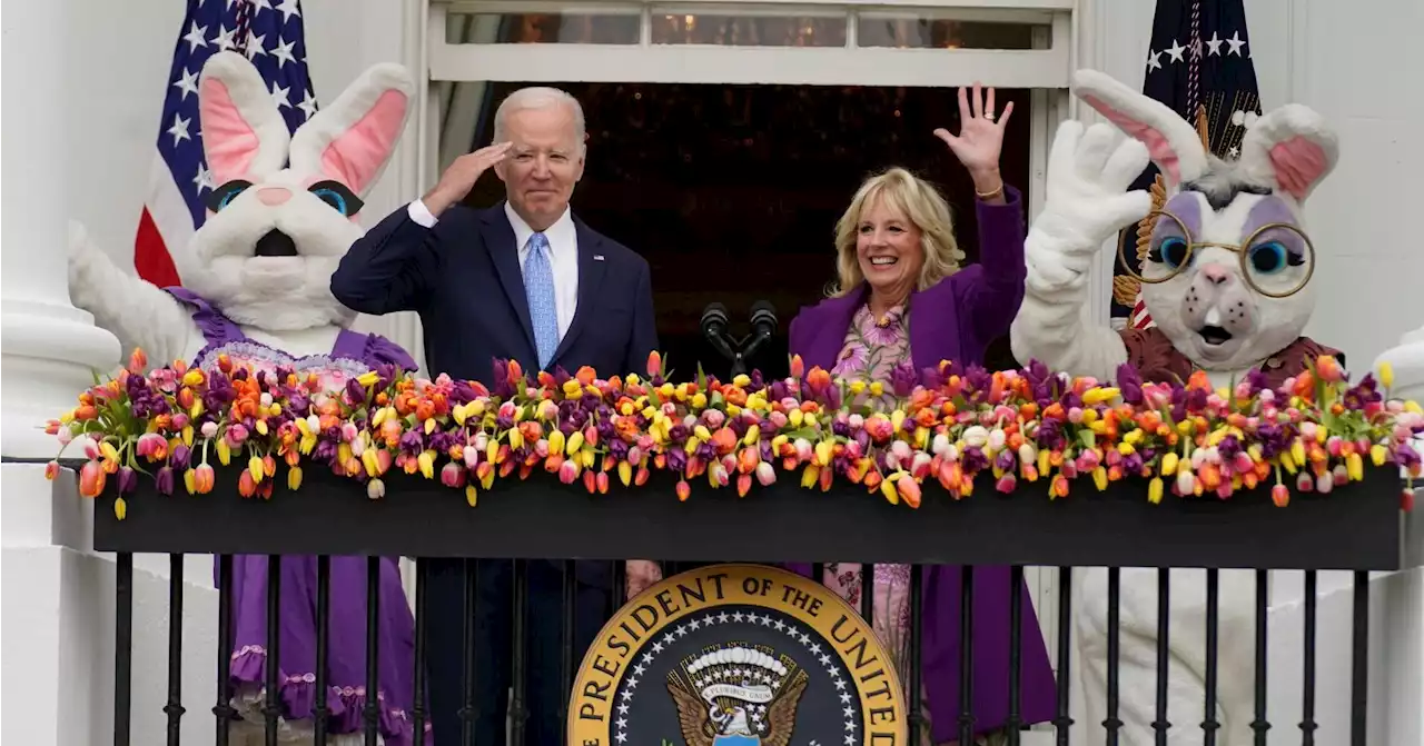 Photos: Scenes from the 1st White House Easter Egg Roll since 2019