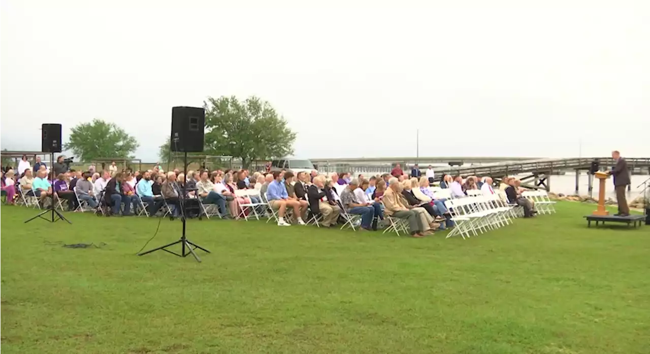 Annual sunrise Easter service at the Battleship