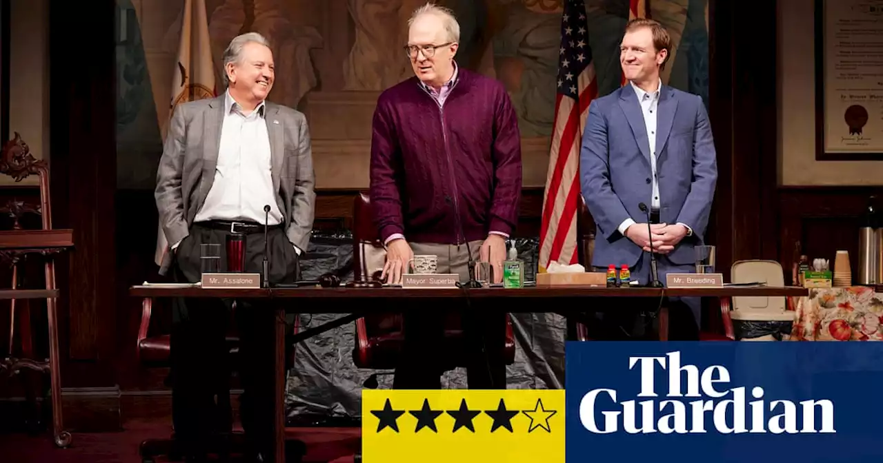 The Minutes review – Tracy Letts delivers a biting American allegory