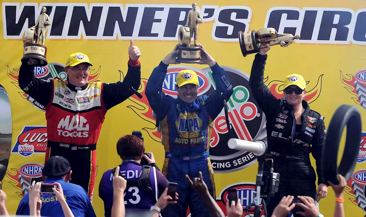 NHRA drivers are flooded with memories as Houston Raceway Park prepares for its swan song